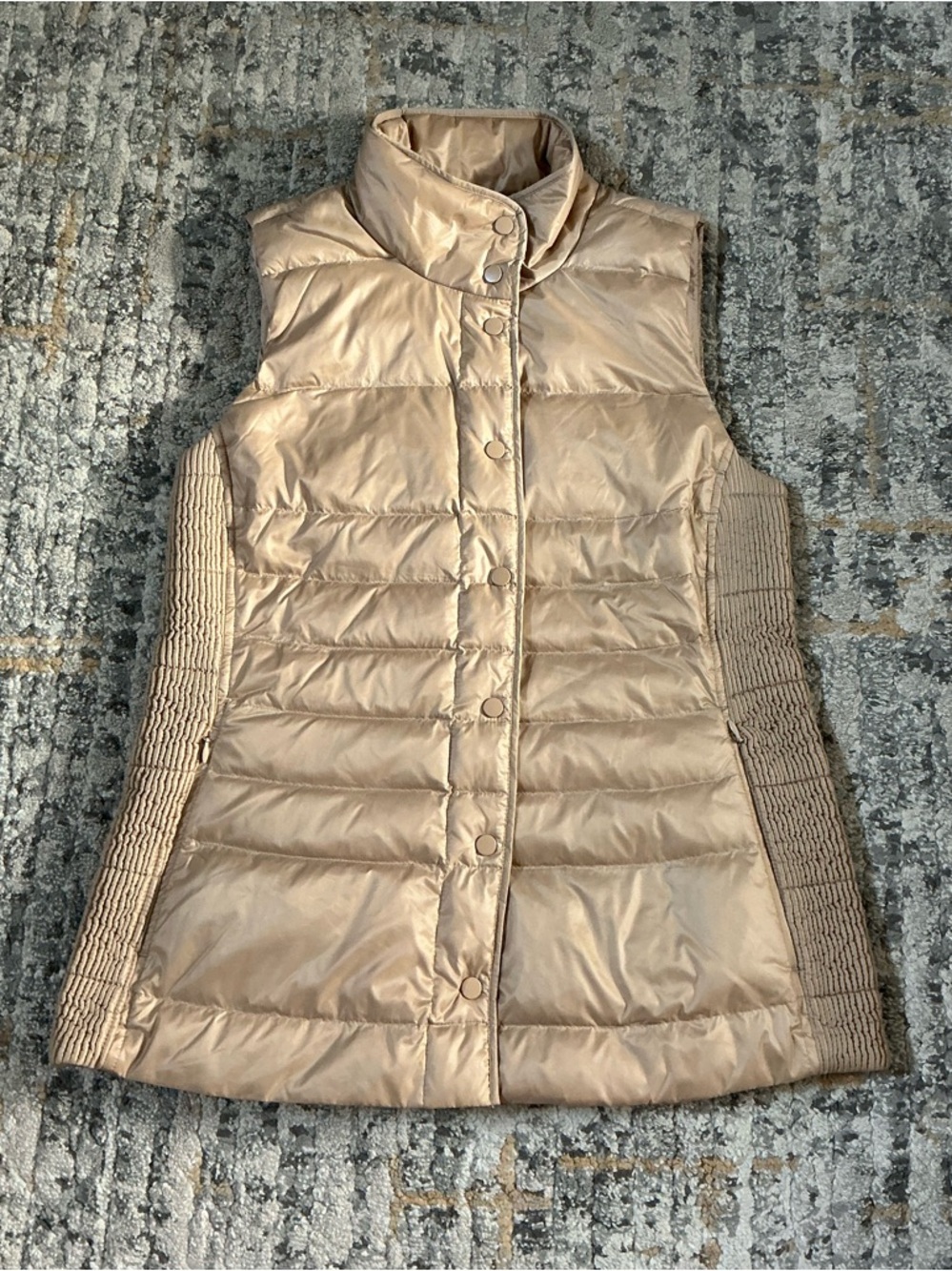 J. Jill Quilted Down Puffer Vest! EUC! SIZE S